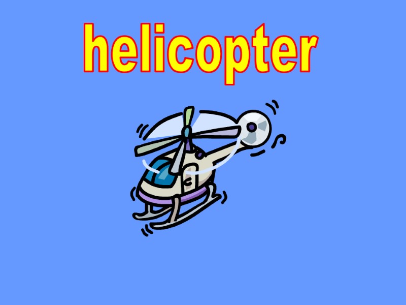 helicopter